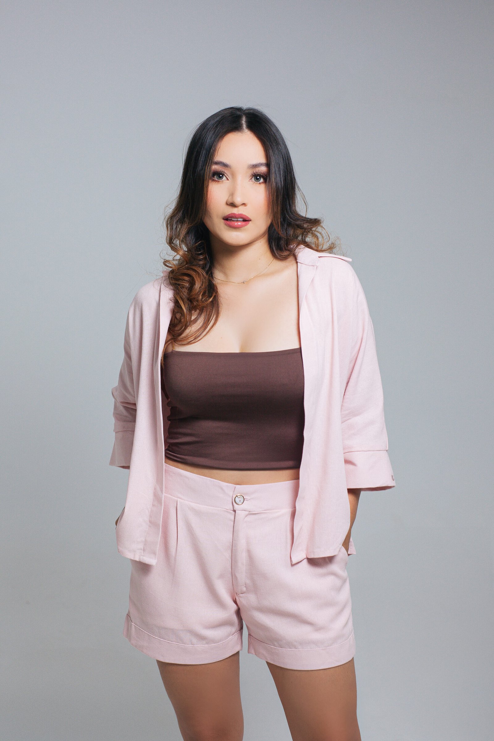 rosado lino frente Set Mare - Imagen 1